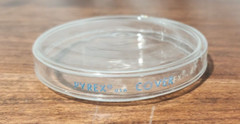PYREX Glass Petri Dish 100mm x 10mm Cover & Bottom Reusable Pick Quantity USA