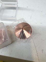 3x) Bescutter D32 H15 Copper Nozzle for Raytools Fiber Laser Head Single 2.0mm