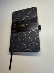 Castelli Milano Copper & Gold Pocket Notebook Journal 192 Pages Made Italy