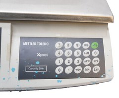 METTLER TOLEDO XTCII-4103 XPRESS SCALE 60 X 0.02 LB CAPACITY 9VDC