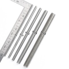 Fully Threaded Rod/Bar/Studding/Allthread M2M3M4M5M6M8M10M12M14-M20 A2 Stainless