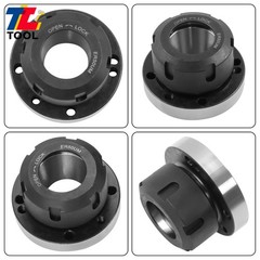 100 mm Diameter ER50 Collet Chuck 7 Hole Design for Lathe CNC Machining