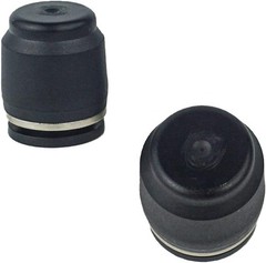 10PC Pack of 1/4 Inch Pneumatic Cap Plug Fittings – Easy Push-in Connect