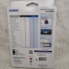 Casio FX-CG50 Graphing Calculator 3D Color Display Python NEW! ALGEBRA CALCULUS