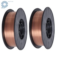 2 Pack ER70S-6 .035″ (0.9mm) Mild Steel MIG Welding Wire 10-lbs Roll