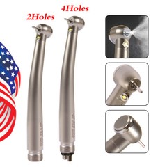 Dental High Speed Handpiece LED Turbine 2 Holes/4 Holes E-generator 3 Spray OR