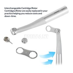 ETERFANT Dental LED Light High Speed Turbine Handpiece 3Water Spray For KAVO