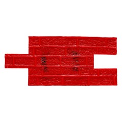 Brick Pattern Decorative Concrete Cement Stamp PU Decorative Stamped Texture Mat