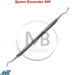 Set of 5 Dental Spoon Excavator 840 Restorative Double Ended Instruments CE
