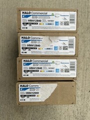 LOT OF 4 PIECES COOPER LIGHTING SOLUTIONS HM412840 1000-2000 Lumens 4000K