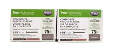 Trex Hideaway Composite Deck Fascia Screws Island Mist 1-3/4″ ( 150 Screws )