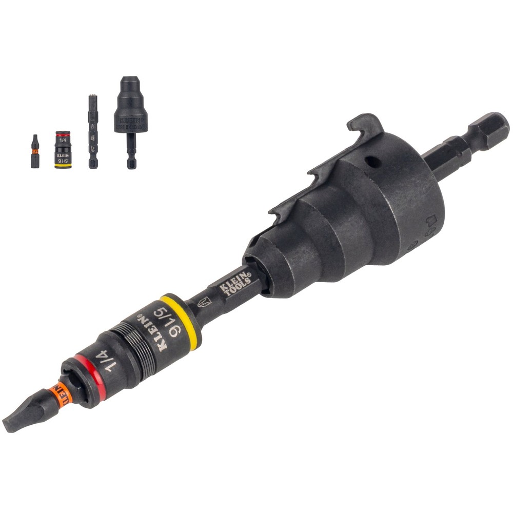 Klein Tools 85091HD Impact-Rated Flip Socket Conduit Reamer