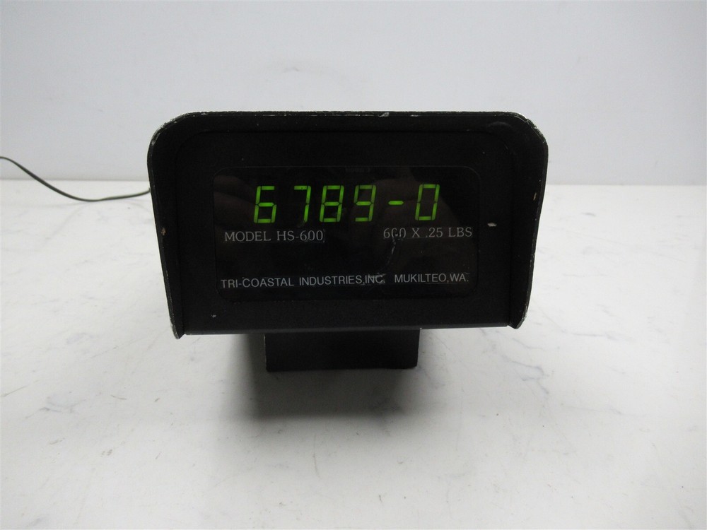 600 Pound Scale Display Tri-Coastal Industries HS 600 Health Scale 600 LBS