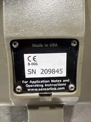 SENSORLINK AMPSTIK AC AMMETER 0-2000 AMP AUTO RANGING MODEL 8-006. Item ID 1