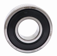 2PACK SKF 6202-2RSH 15X35X11MM Double Rubber Seal Bearings 6202-2RS 6202RS
