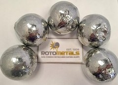 Zinc Balls (5 pounds | 99.9+% Pure) Raw Zinc Metal by RotoMetals