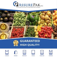 ASSUREPAK 50LB Ice Bags – 125 Bags – 18″x36″ – 3.0 mil Clear Plastic – Commer…