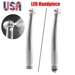 NSK Style Dental Fiber Optic LED Egenerator high speed handpiece Turbine 2/4HOLE