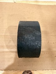 1 Slice 4140 Hot Rolled Steel Bar Round Stock Heat Treated 3” OD x ~1 1/4”