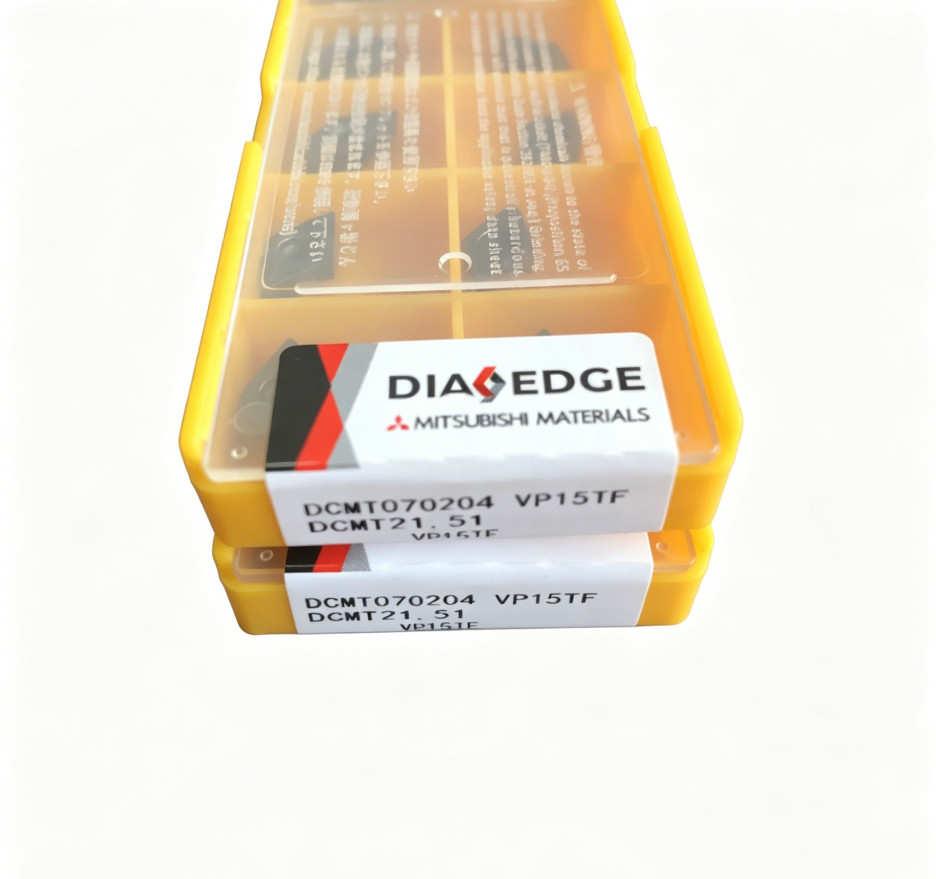 Mitsubishi Diaedge DCMT 21.51 DCMT 070204 VP15TF Carbide Inserts 10pcs US Stock