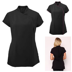 Beauty Tunic Hairdressing Spa Massage Therapist Health Work Nail Salon Uniform