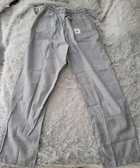 NWT Chef Revival Baggy Pants Houndstooth Cook Work Uniform Knife Steel L 36 38