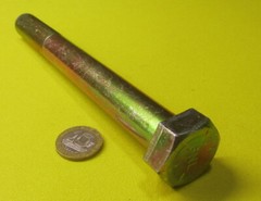 Cap Screw Bolt, PT, GRADE 8 Yellow Zinc Chromate 3/4″-16 x 7.00″ Length, 1 Pc