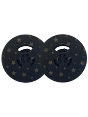 FJA Products Custom Spools With New Black Ribbon on 2 Inch Spool 1/2 Inch Ribbon