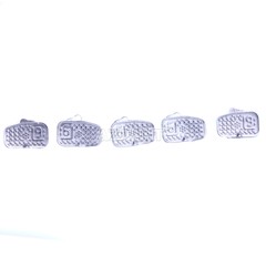 80Pcs AZDENT Dental Orthodontic Bondable MBT.022 1st Molor Buccal Tube Non-Cov