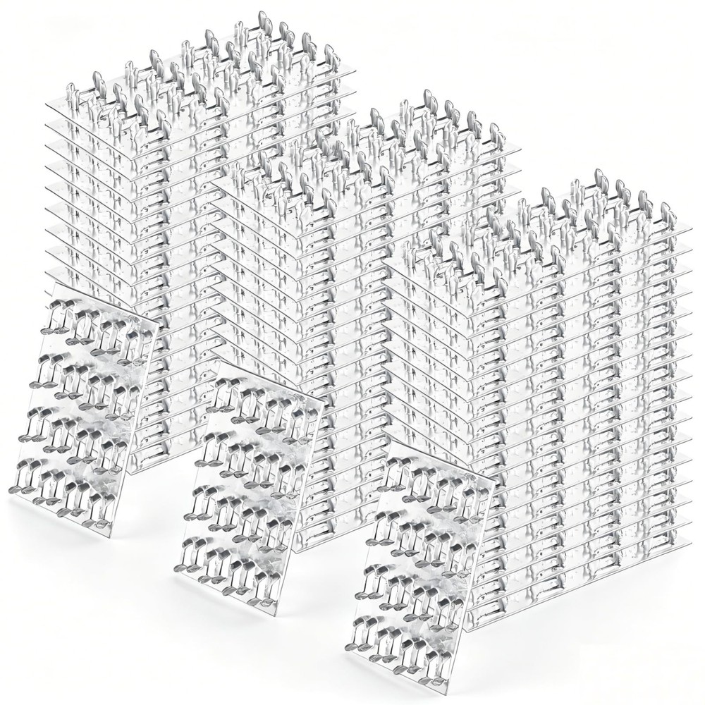 30 Pieces Truss Plates, 2 X 4 Inch Pronged Truss Mending Plate with 8 Mm Nail T