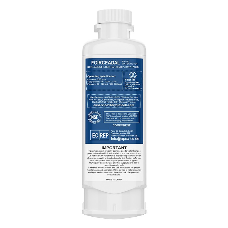 For Samsung DA97-17376B HAF-QIN/EXP Refrigerator Water Filter White 1-10X
