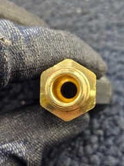 (QTY 3) Parker Pneumatic Y Connector Tube OD 3/8″ X NPT 3/8″ Air Fitting