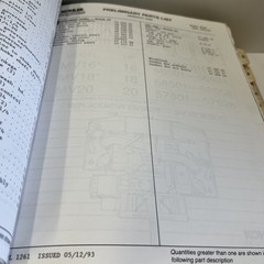 Kohler Magnum Parts-Engines Orig. Service Repair Manual Book 1988-95 Large Size