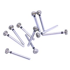 10pcs/box AZDENT Dental Diamond Burs Drills FG Burs for High Speed Handpiece