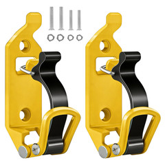 2PCS Heavy Duty Shovel Holders for Roof Rack Quick Release Mount Clamp Brackets