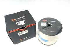 LabelTac LT411HP Pro Model High Perf. 10 Year Vinyl Label CLEAR 4″ x 150’/Roll