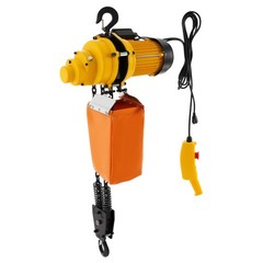 Electric Chain Hoist Single Phase Crane Hoist 2200 lbs Load 10 ft Lifting 1300W