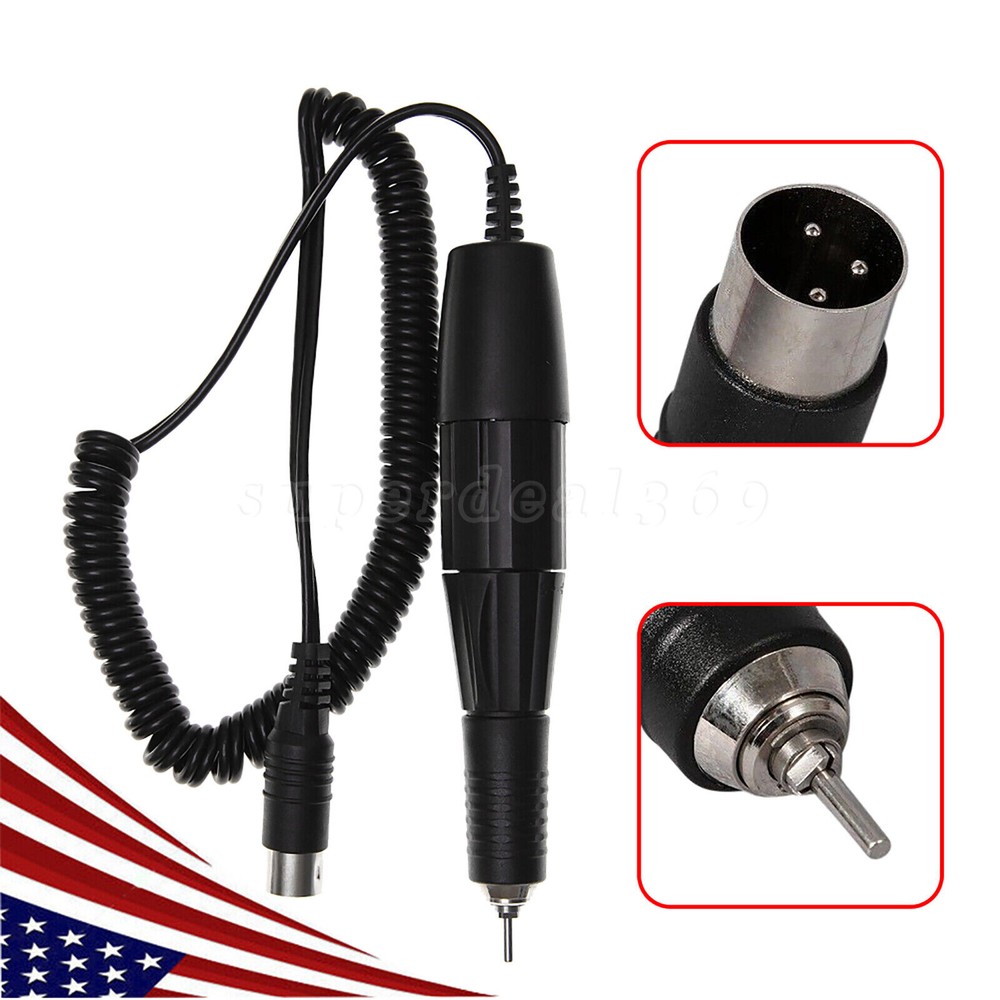 Dental Lab Marathon Micromotor Polisher /35,000 RPM Polishing Handpiece /Burs po