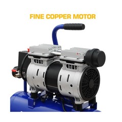 Ultra Quiet Air Compressor, 65dB, Oil-Free, Quick Couplers,115PSI, Portable E…