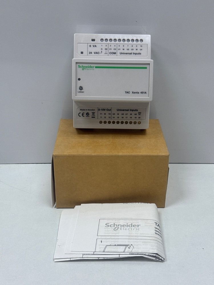 SCHNEIDER TAC Xenta 451A 007302850 UNIVERSAL INPUT MODULE