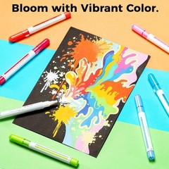Acrylic Paint Markers Refillable 36 Colors Acrylic Markers High Opacity Paint