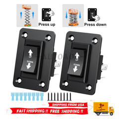 30A DPDT Momentary Reverse Switch Up Down Polarity Reversing Switch for Trailer
