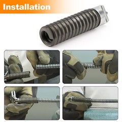 Integral Wound Solid Core Cable Ridgid 91037 3/8″ Drain Cleaning Repair End