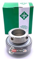 INA GE40KRRB Ball Bearing Insert/Collar, 40mm Bore (YEL208-2F, INSSXR40M,Timken