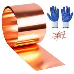 D.Matiall Copper Flashing – 16 Oz 24 Gauge – 10 Feet Length Copper