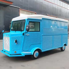 Concession Fast Food Trailer Mobile Pizza Street Food Truck Trailer Food Cart