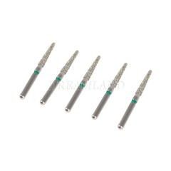 50pcs Dental Diamond Burs Coarse TR-13C Taper Round End FG 1.6mm High Speed Bur
