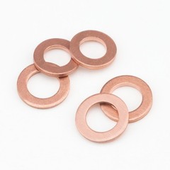 150pcs Copper Sealing Washers – 8 Sizes Kit