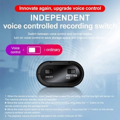 Mini Spy Hidden Audio Recorder Voice Activated Office Listening Device 16GB US
