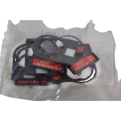 NEW Pack of 10 Schneider Electric Harmony ZBY2330 Emergency Stop Legend Plates 3